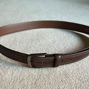 Bosca Brown Leather Belt